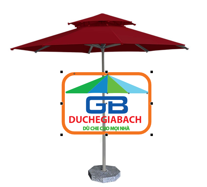 Đứng tâm tròn 3m 2 tầng