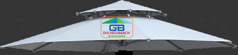 Áo dù tròn 3m7 2 tầng