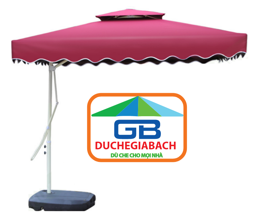 Lệch tâm vuông 2.5x2.5m 2 tầng nhập khẩu