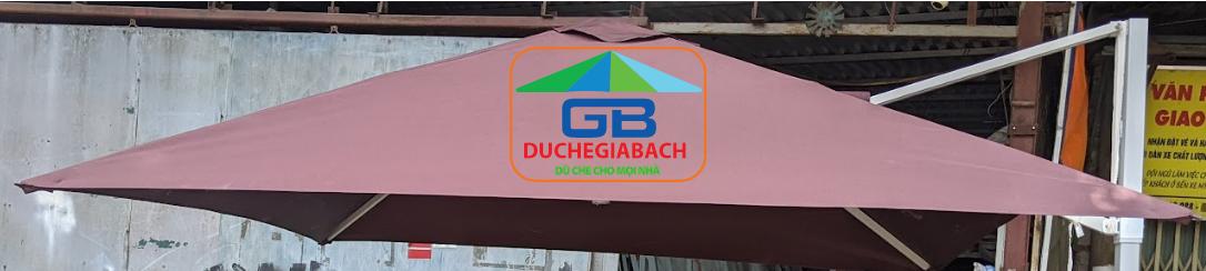 Áo dù vuông 2m5 1 tầng